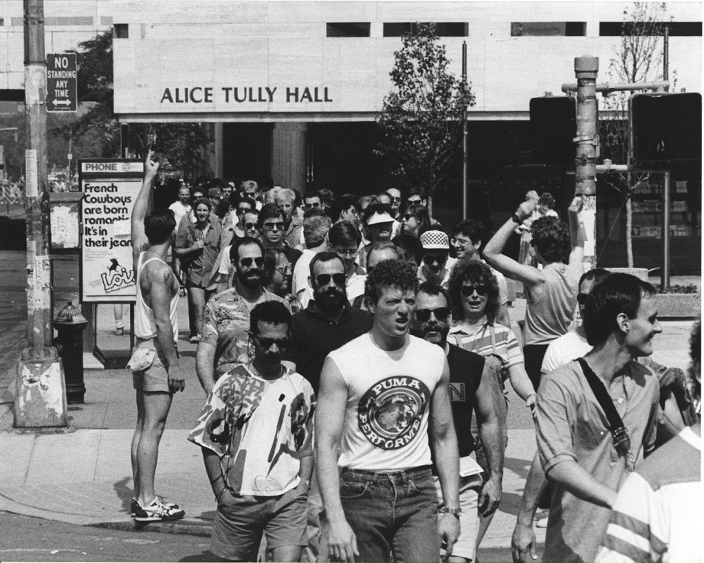 Gay parade in 70's