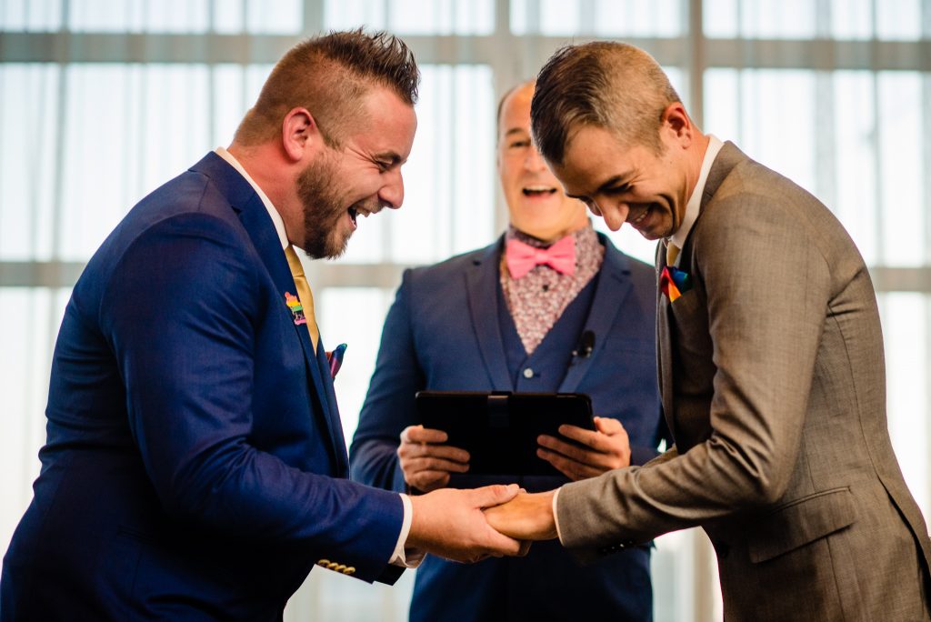 Same-sex wedding vows